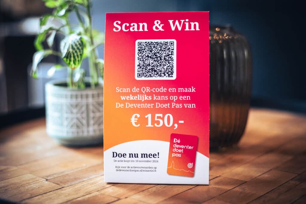 Scan & Win deventer doet pas